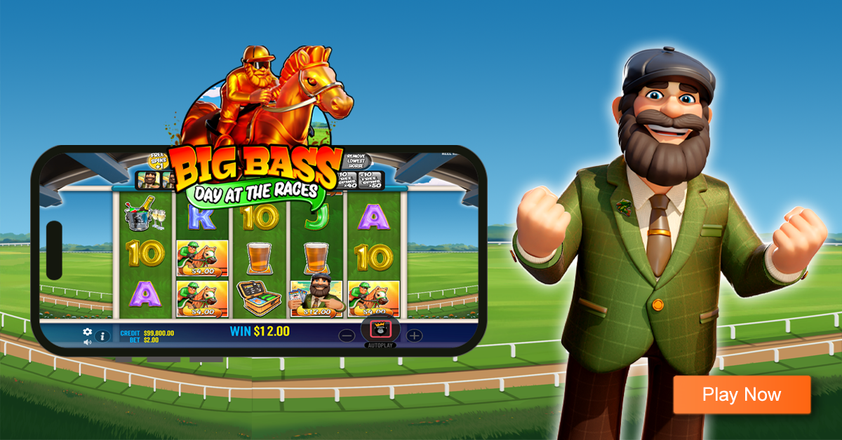 Play Now - Big Bass Day At The Races - Casino Slot - BetVision.io
