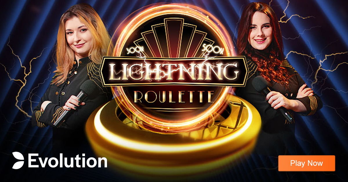 Play now - Lightning Roulette - Evolution Gaming